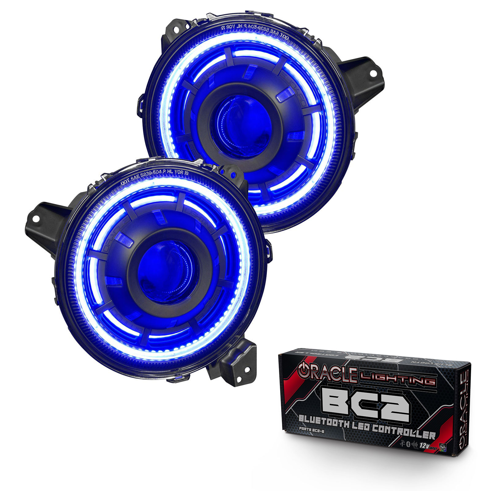 5839-335 - Oculus ColorSHIFT Bi-LED Projector Headlights, ColorSHIFT - BC1